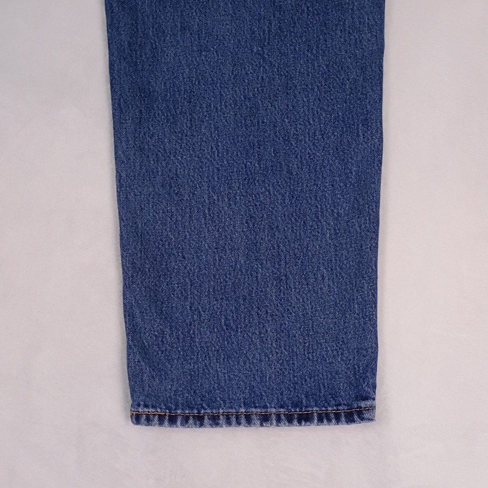 Levis 550 Relaxed Fit Tapered Leg Blue Denim Jeans Mens 38x29 Medium Wash - Picture 15 of 16